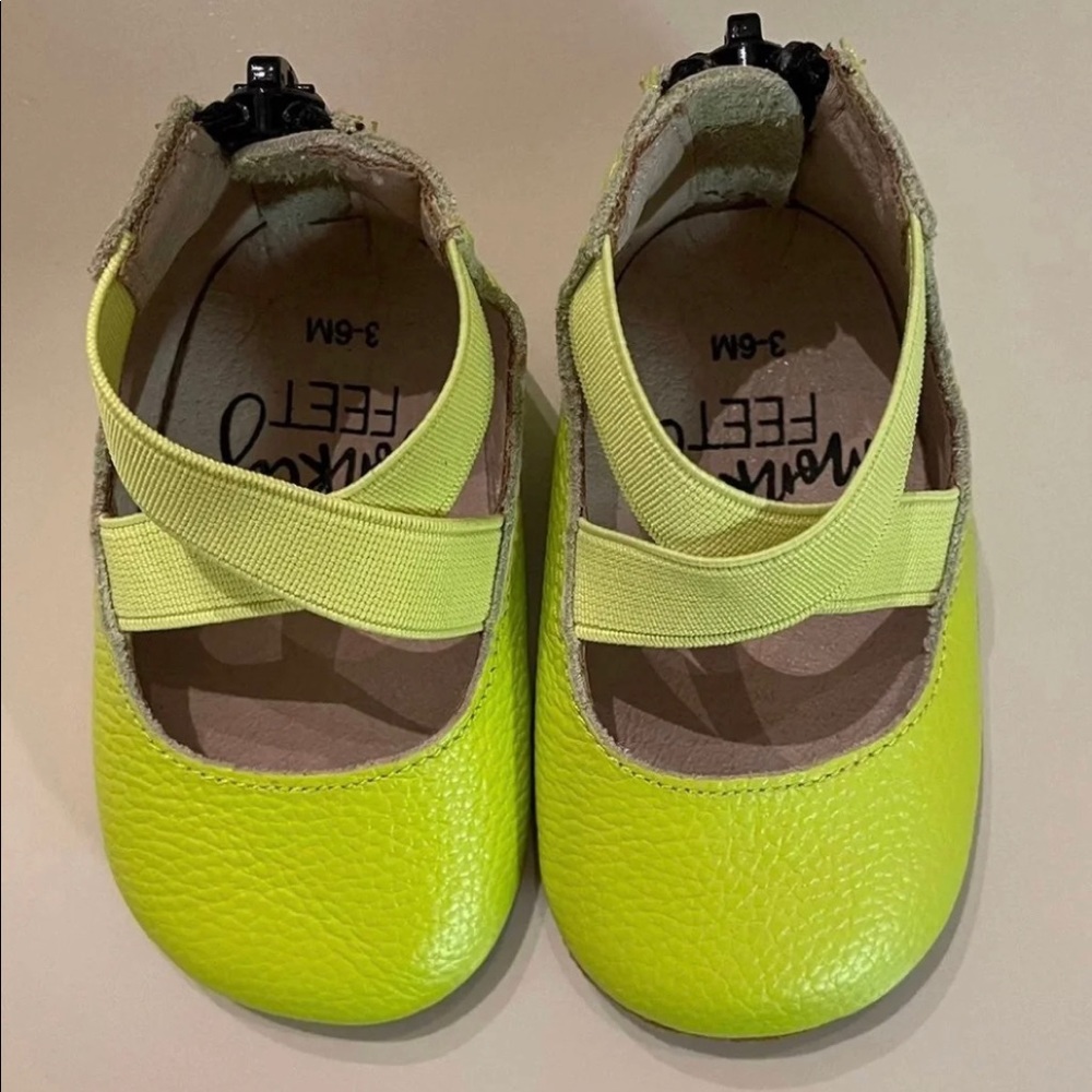 Monkey Feet Lemon-line Ballet Flats